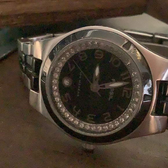 Fossil Watch. Vintage Blue. Used!!! - Picture 8 of 11